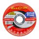 50 + 5 Free Cutting Disc Metal 115 X 1.0 X 22.2 Mm